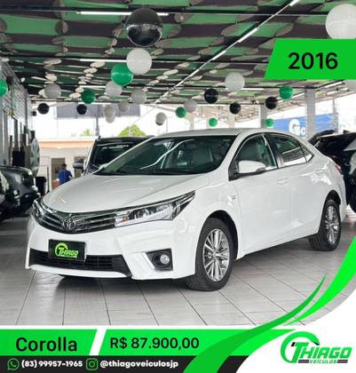 TOYOTA COROLLA 2.0 XEI 16V FLEX 4P AUTOMÁTICO TOYOTA COROLLA 2.0 XEI 16V FLEX 4P AUTOMÁTICO